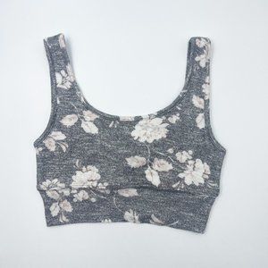 Z Supply Zoe Soft Floral Tank Bra Size Small